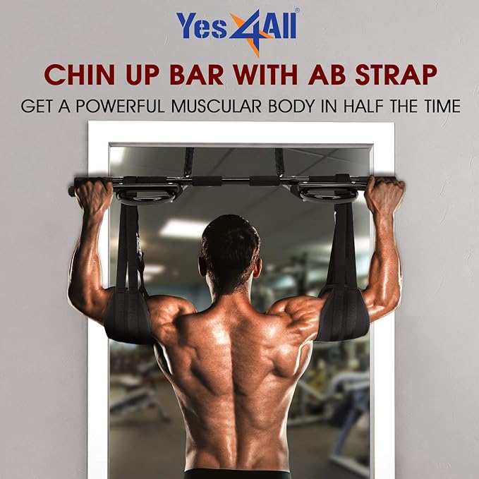 Yes4All Heavy Duty Pull Up Bar for Doorway