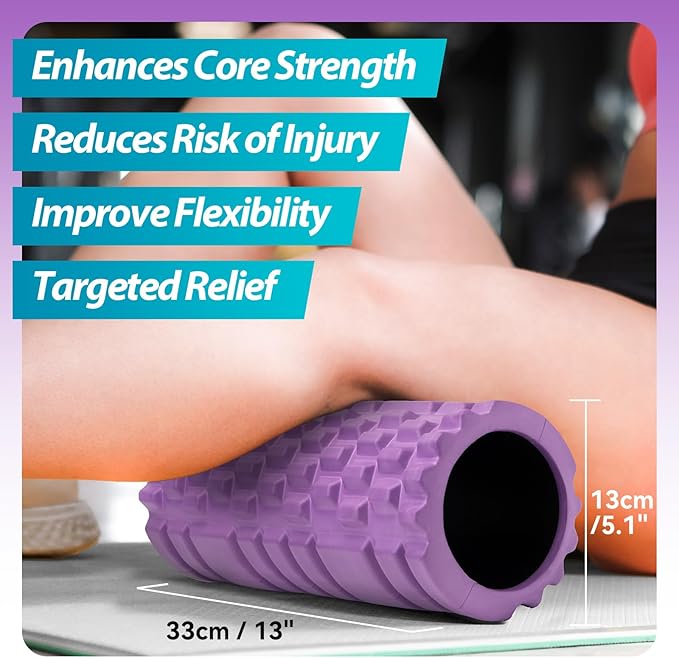 Foam Roller for Muscle Massager 13" High