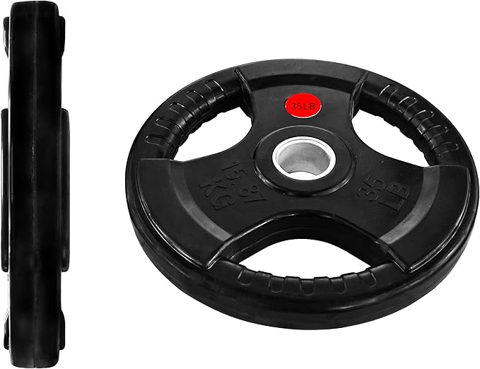 Signature Fitness Olympic Cast Iron Plate for Strength
