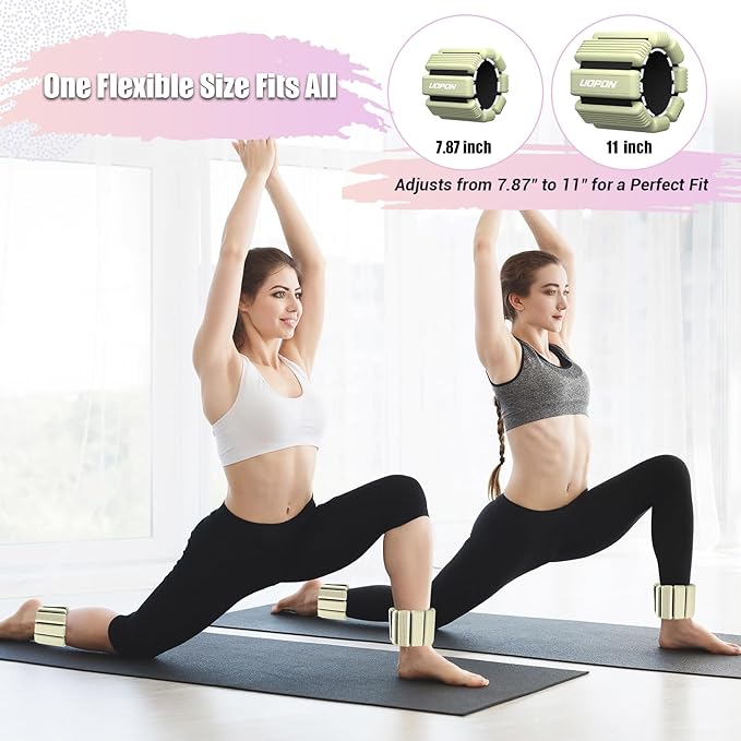 Wrist Weights for Women Set of 2 1 lbs