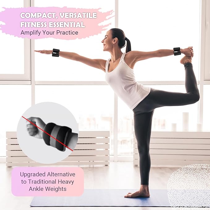 Wrist Ankle Weights for Women Set of 2 2 lbs/4 lbs/4 lbs