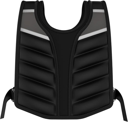 Weighted Vest for Men and Women with Reflective Stripes 10LB/15LB/20LB/13LB-22LB Adjustable Buckle Straps Weight Vests for Strength Training, Running, Fitness, Cardio, Weight Loss