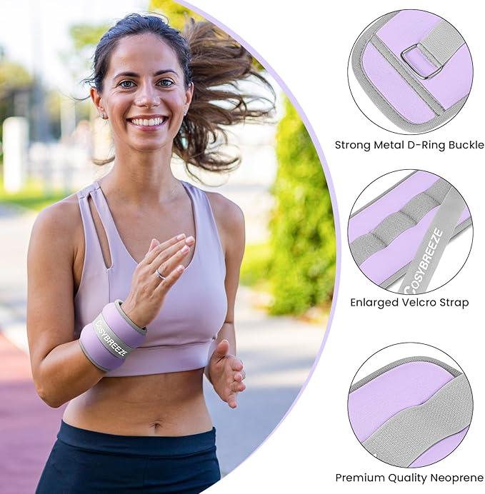 Ankle Weights for Women Men 1 2 3 4 6 6 8 8 10 10 LBS