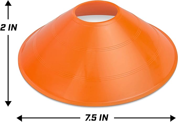 GoSports Premium Sports Cones for Agility Training and 20 Pack