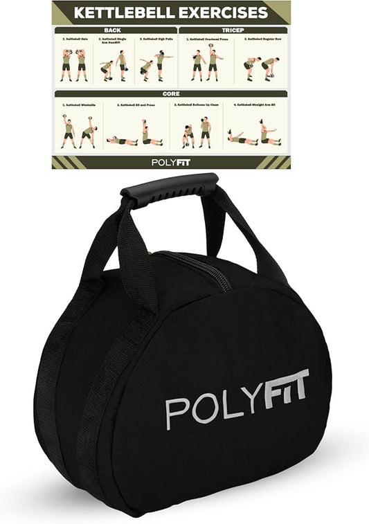 Kettlebell Sandbag for Fitness - Adjustable Kettlebell Workout 30lb/45lb