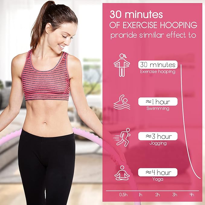 Weighted hulu Hoops for Adults Weight Loss