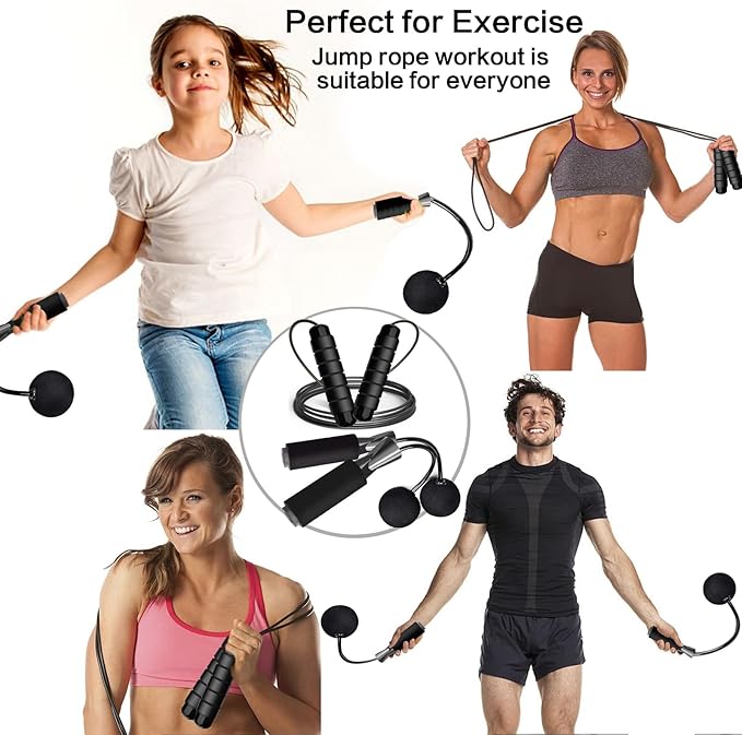 Jump Rope, Exercise Jumprope for Men Women and