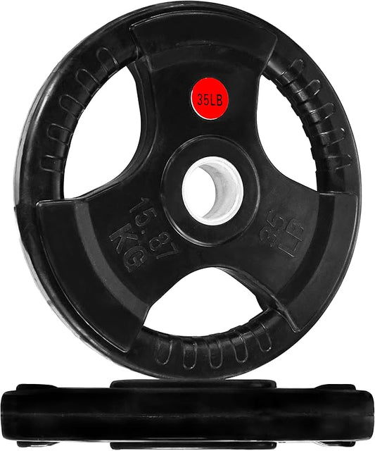 Signature Fitness Olympic Cast Iron Plate for Strength