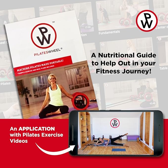 Pilates Wheel Digital for Pilates Workouts - Plus 15 Online