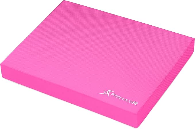 ProsourceFit Exercise Balance Pad – Cushioned Non-Slip Foam