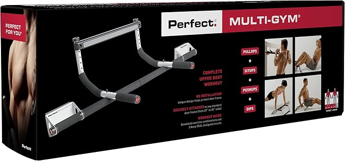 Perfect Fitness Multi-Gym Doorway Pull Up Bar and