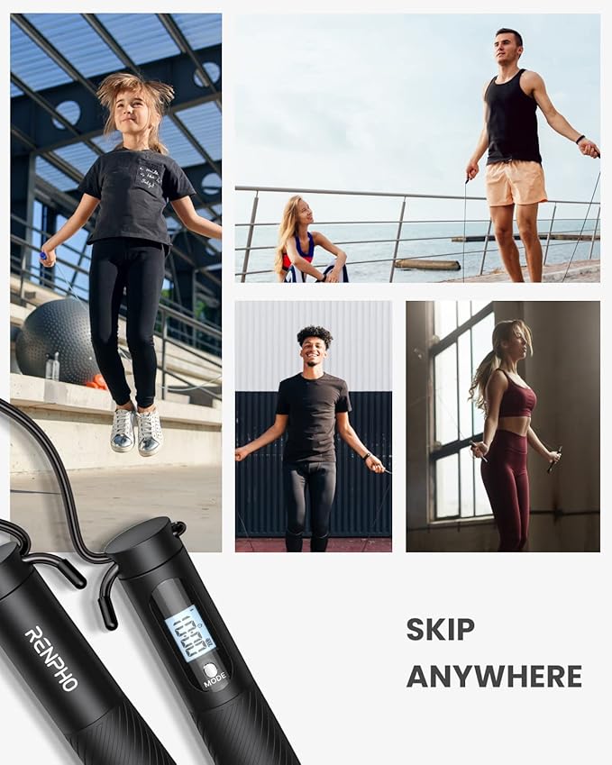 RENPHO Cordless Jump Rope