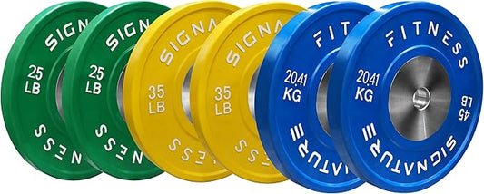 Signature Fitness 2" Olympic Competition Bumper Plate