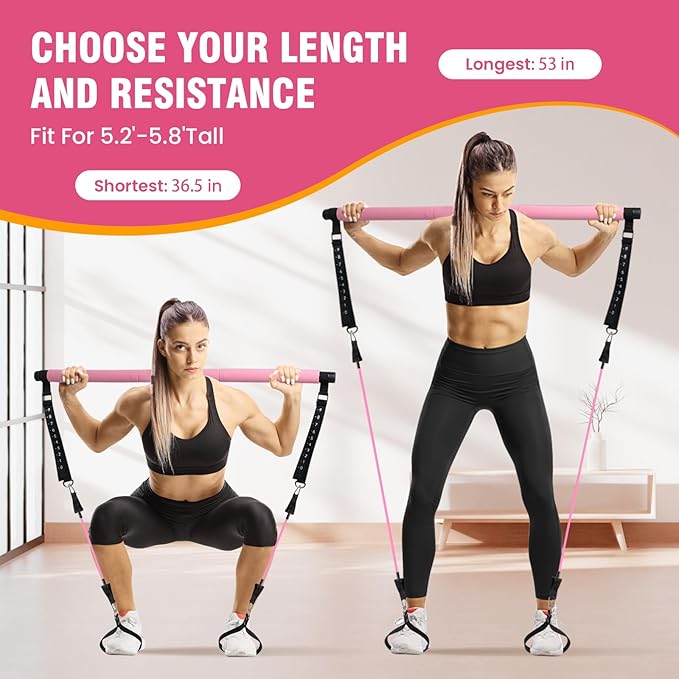 Upgraded Pilates Bar Kit