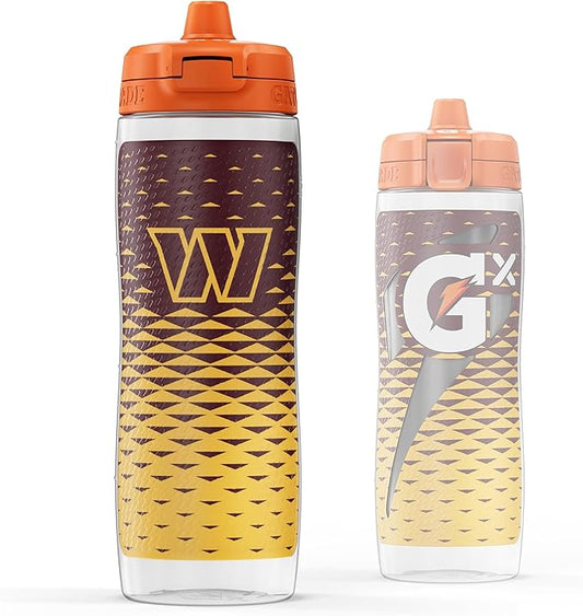 Gatorade Gx NFL Non-Slip Squeeze Bottles 30 fl