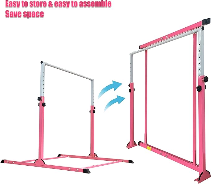 Gymnastic Bar for Kids Gymnastic Kip Bar Horizontal 3-15 Years