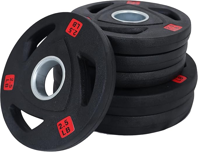 Signature Fitness Olympic 2-Inch Cast Iron Plate Weight