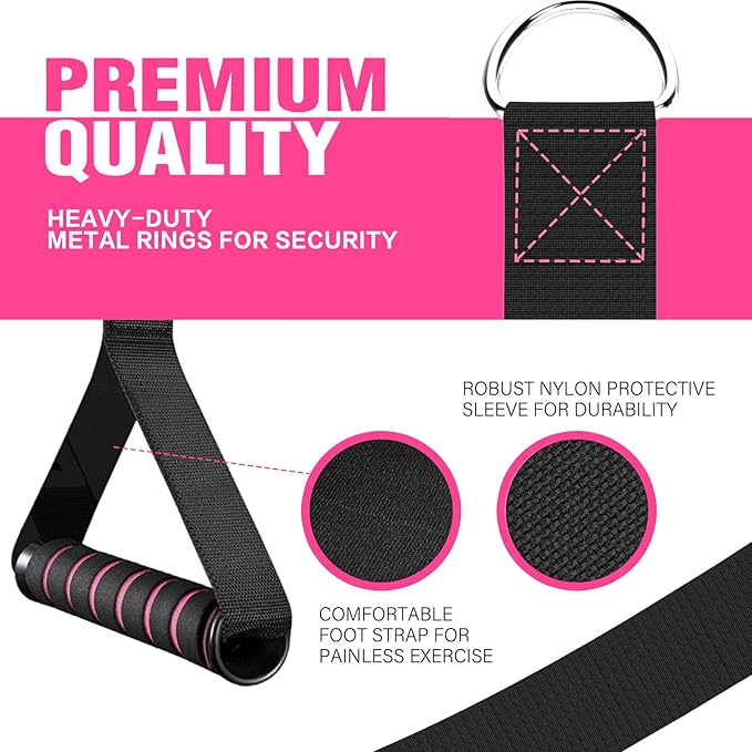 Pilates Bar Kit with Resistance Bands,Pilates Bar with Stackable Bands Workout Equipment for Legs,Hip,Waist and Arm,Exercise Fitness Equipment for Women & Men Home Gym Yoga Pilates