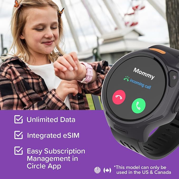 myFirst Kids Smart Watch R2 & Screen Protector Bundle Set - Nougat White