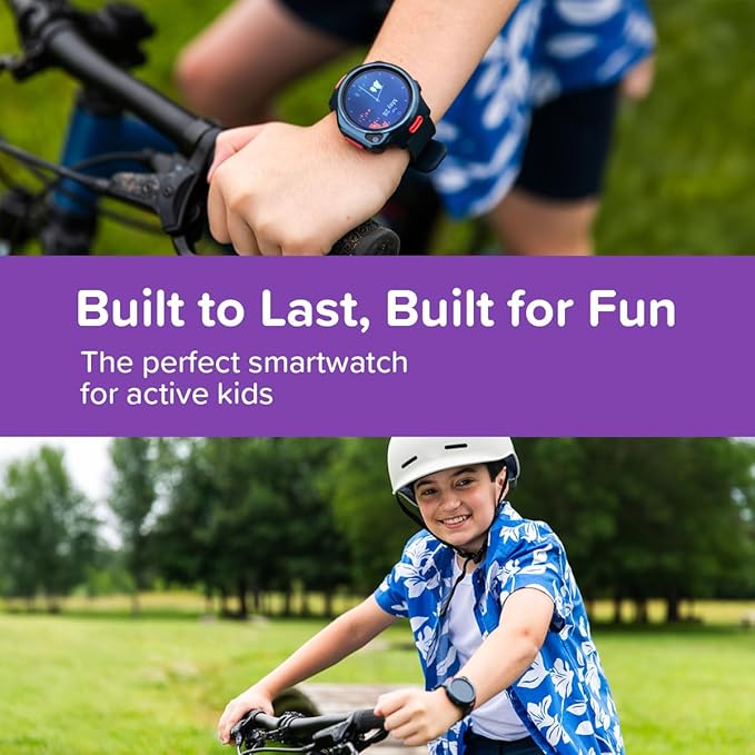 myFirst Kids Smart Watch R2 & Screen Protector Bundle Set - Nougat White