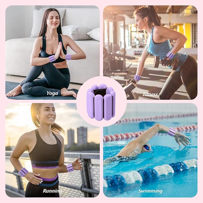 Ankle Weights Set of 2 (1lb Each)