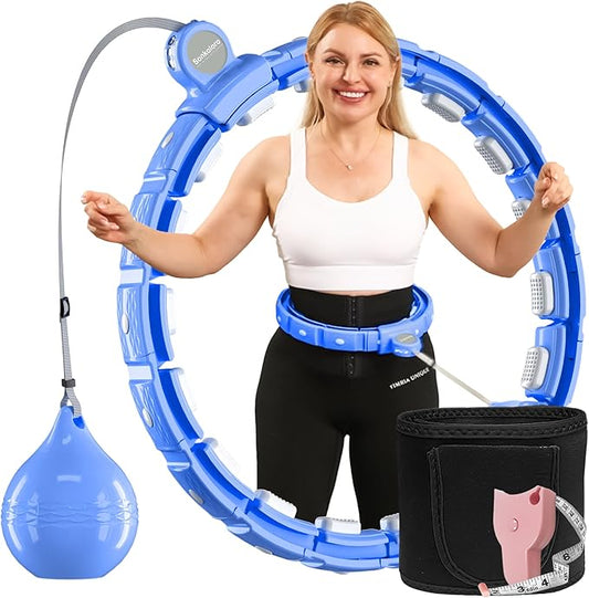 Weighted Workout Hoop for Adult Weight Loss - 48" Infinity