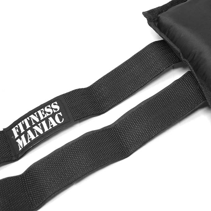 FITNESS MANIAC USA Pro Ankle Weights 1 Pair 16 lbs (8 Pounds