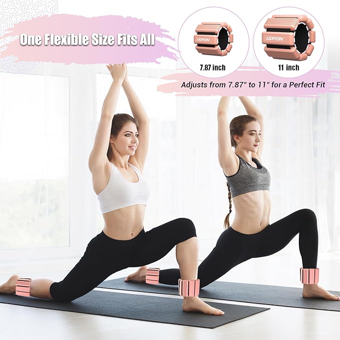 Wrist Weights for Women Set of 2 1 lbs