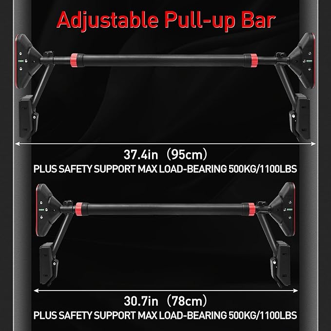 LADER Pull Up Bar for Doorway 1100LBS