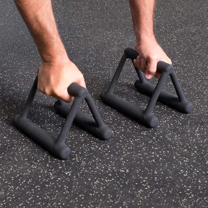 Body-Solid Tools Premium Push Up Bars - Steel 1000 lbs