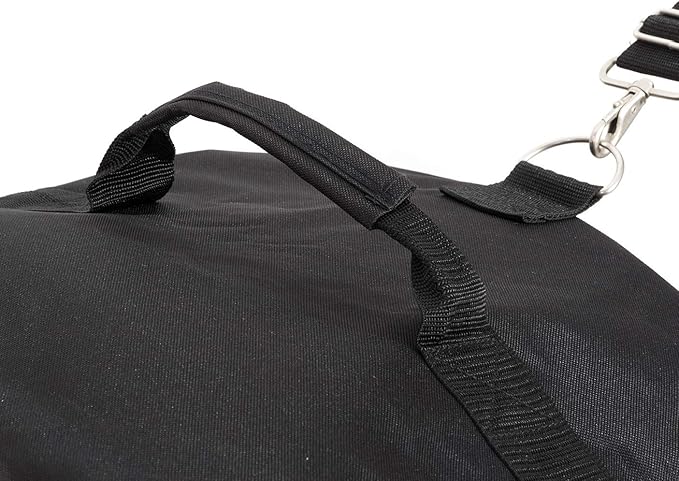 Heavy Duty Cargo Duffel Large Sport Gear Drum Set Equipment Hardware Travel Bag Rooftop Rack Bag (36" x 17" x 17", Black)