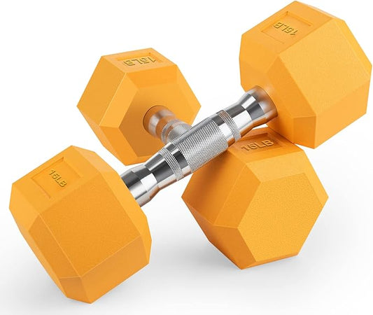 Portzon 8 Colors Options Compatible with Set of 2 Rubber 5-50 LB,