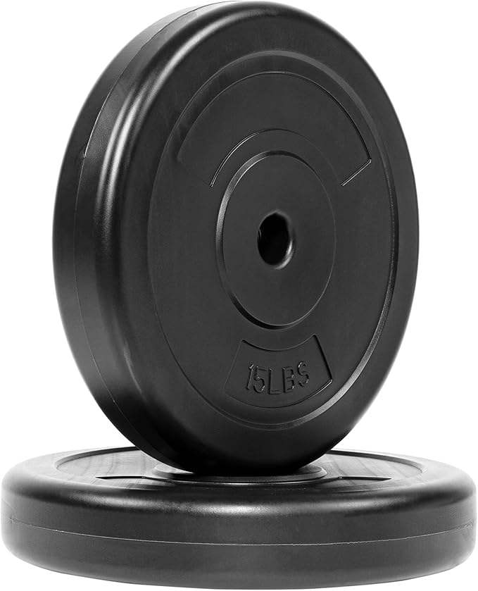 Signature Fitness Vinyl Standard 1-Inch Plate Weight Plate