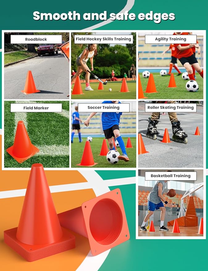 GHB Cones 50 Pack Disc Cones/12 Pack 7"