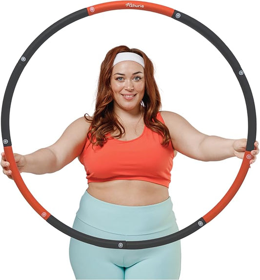 Weighted Hula Hoop Plus Size 3.2lb Weight, 43in Diameter