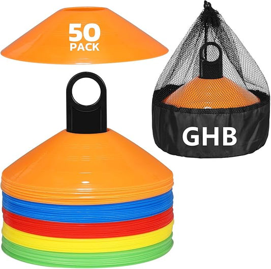 GHB Cones 50 Pack Disc Cones/12 Pack 7"