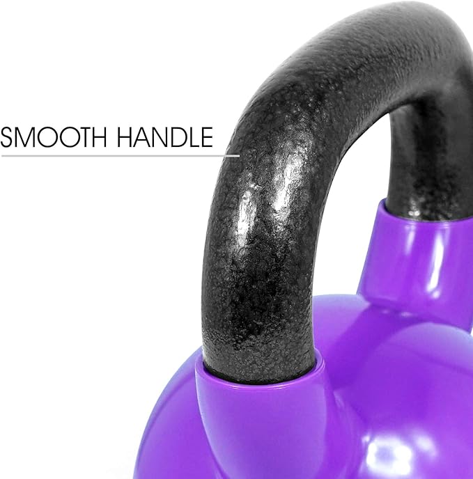 Yes4All Combo Kettlebells Vinyl Coated Weight Sets Great