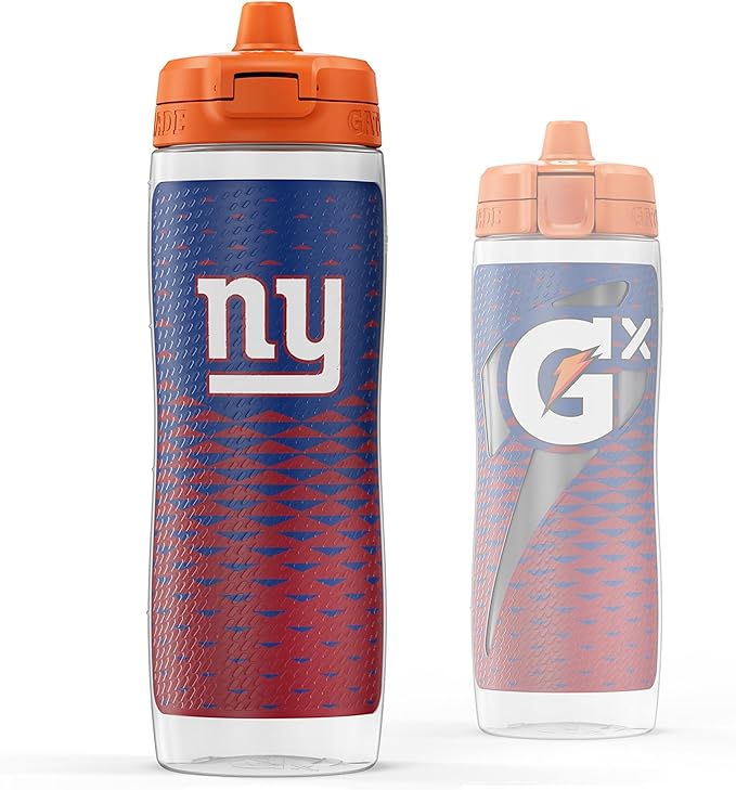 Gatorade Gx NFL Non-Slip Squeeze Bottles 30 fl
