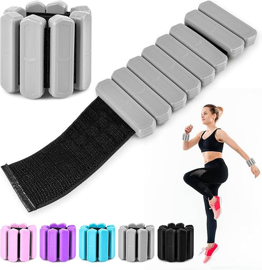 Wrist & Ankle Weights for Women Men 2 (1Lb (1Lb Each)