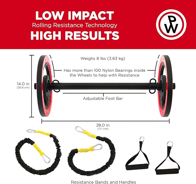 Pilates Wheel Digital for Pilates Workouts - Plus 15 Online