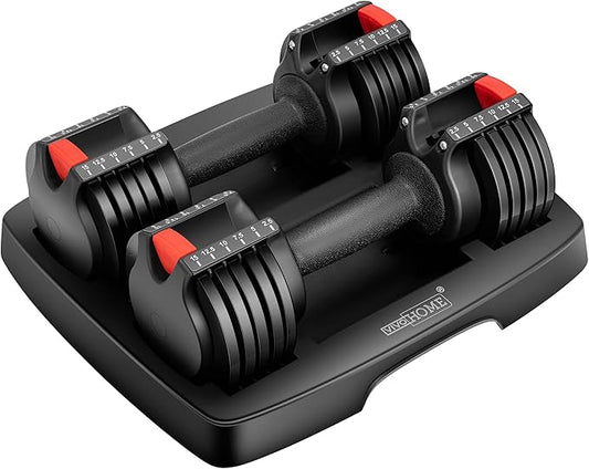 VIVOHOME 2.5 lbs to 15 lbs Adjustable Weights 2 with