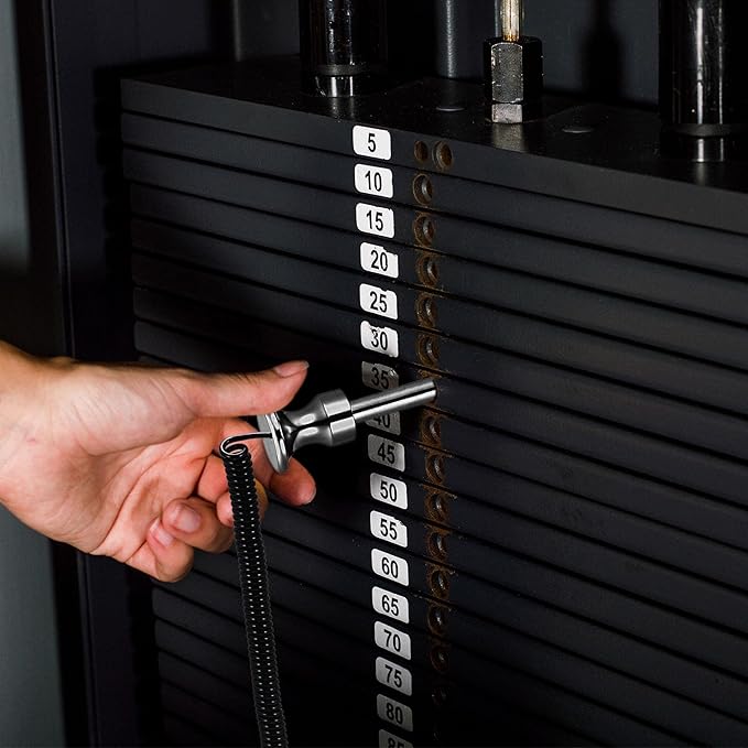uxcell Weight Stack Pins with Pull Rope Magnetic