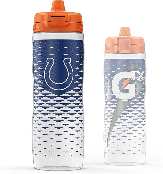 Gatorade Gx NFL Non-Slip Squeeze Bottles 30 fl