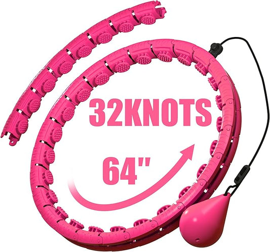 Infinity Weighted Fitness Circle for Adults 32 Detachable