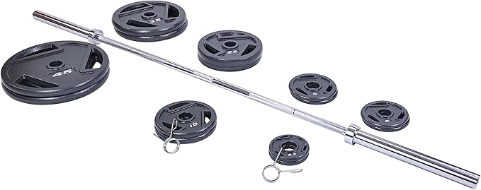 Signature Fitness Olympic 2-Inch Cast Iron Plate Weight