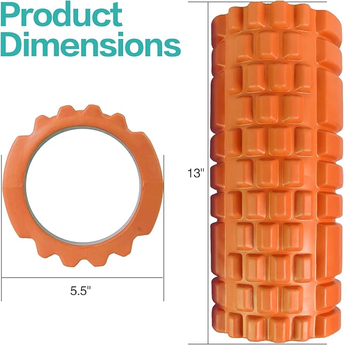 Foam Roller High Density Patented Exercise Roller