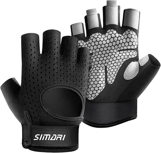 SIMARI Breathable Workout Gloves for Men and Women