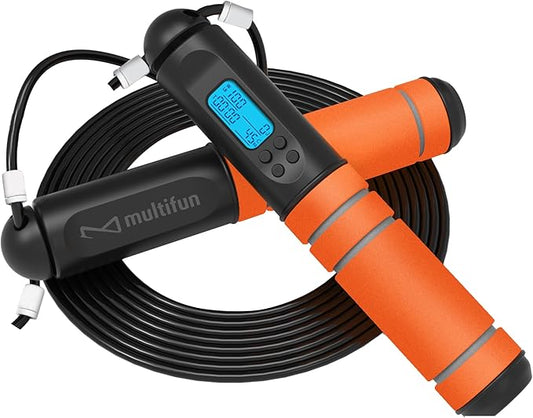 Jump Rope, multifun Speed Skipping Rope with Calorie