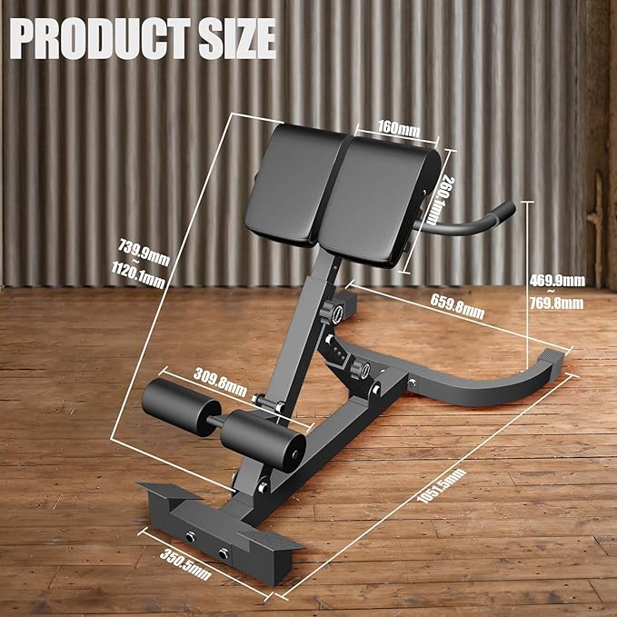 Hyper Back Extension Roman Chair – Multi-Functional Bench