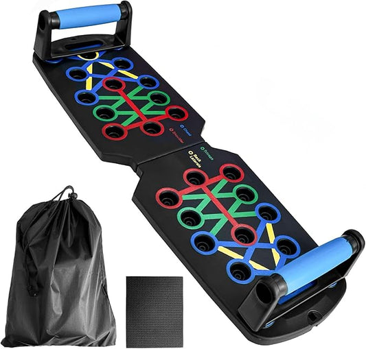 Sutekus Push Up Board for Men & Women Multi-function Detachable Push Up Bar for Strength Training Portable Home Gym Workout Equipment